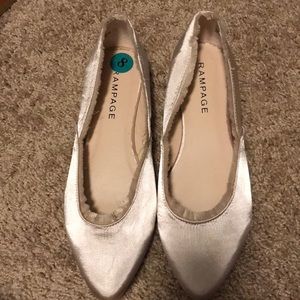 Rampage Satin Ballerina Flats